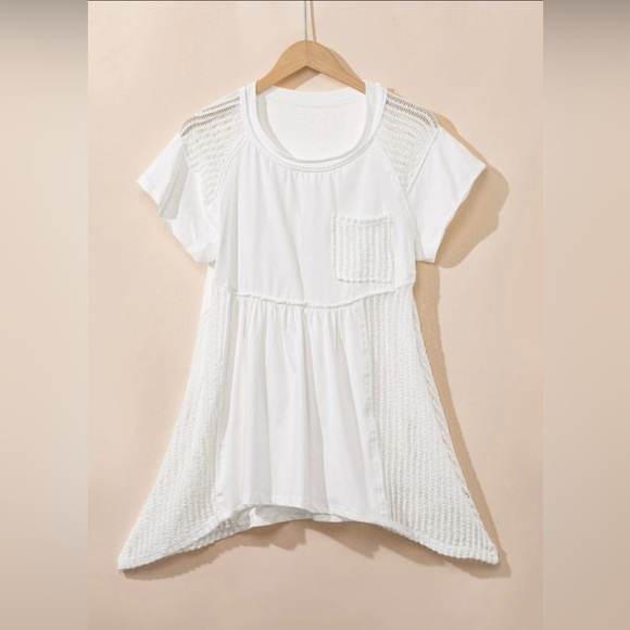 Women's Cream Knit Top - Picture 7 of 16